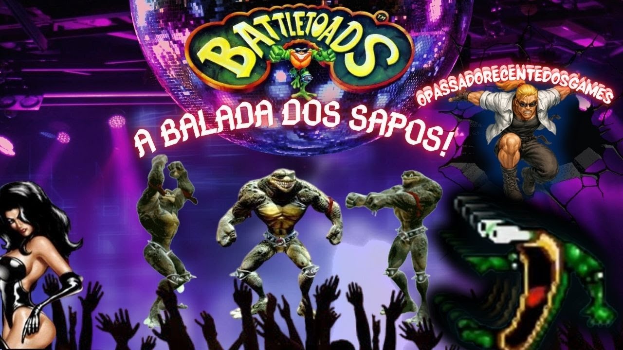 Battletoads A Balada  Dos Sapos #65 AO-VIVO!