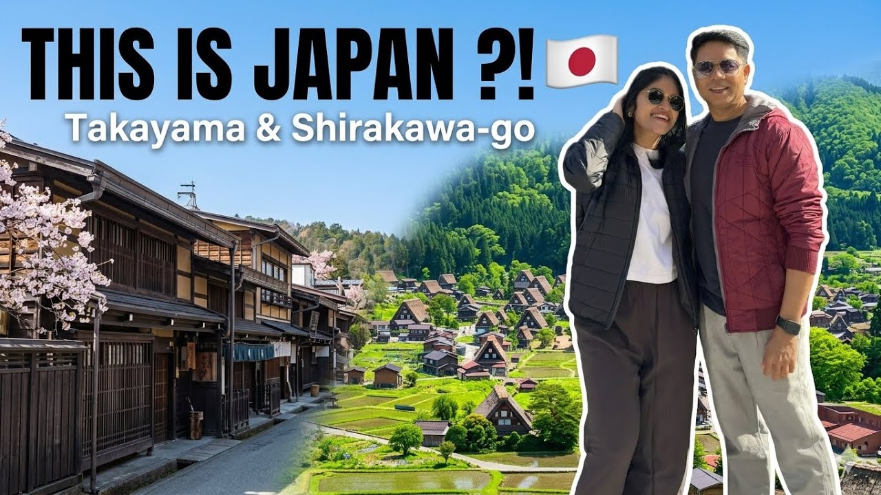 We found Japan’s Most Magical Village Shirakawa-go & Takayama Travel Vlog!!