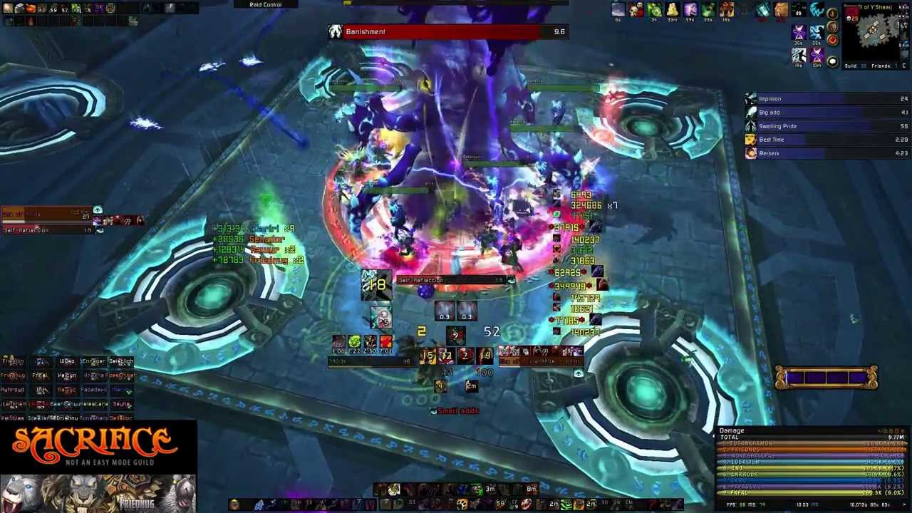 Heroic Sha of Pride 25 man Feral Druid PoV