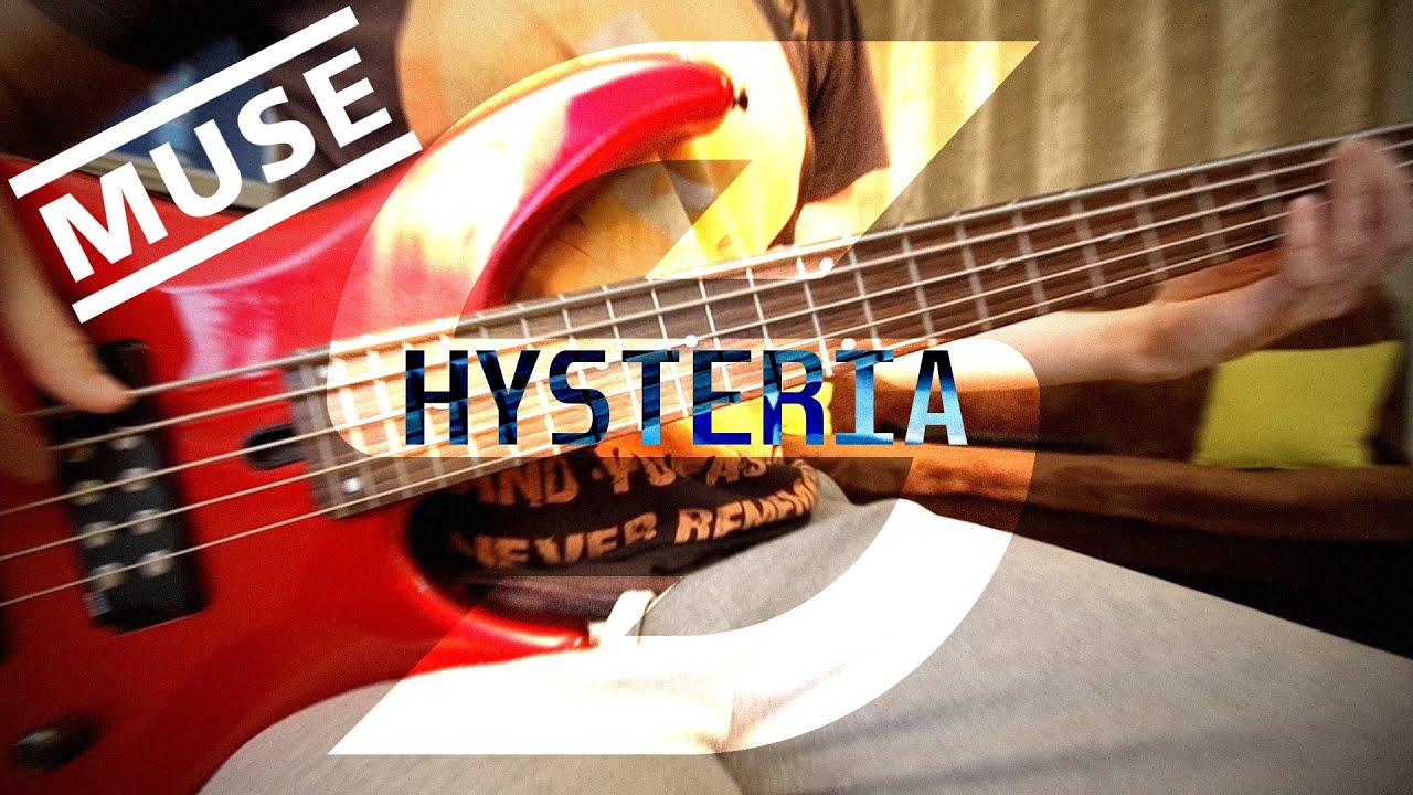 Muse - Hysteria [Bass Cover / Walk-trough] - Yamaha TRBX 305