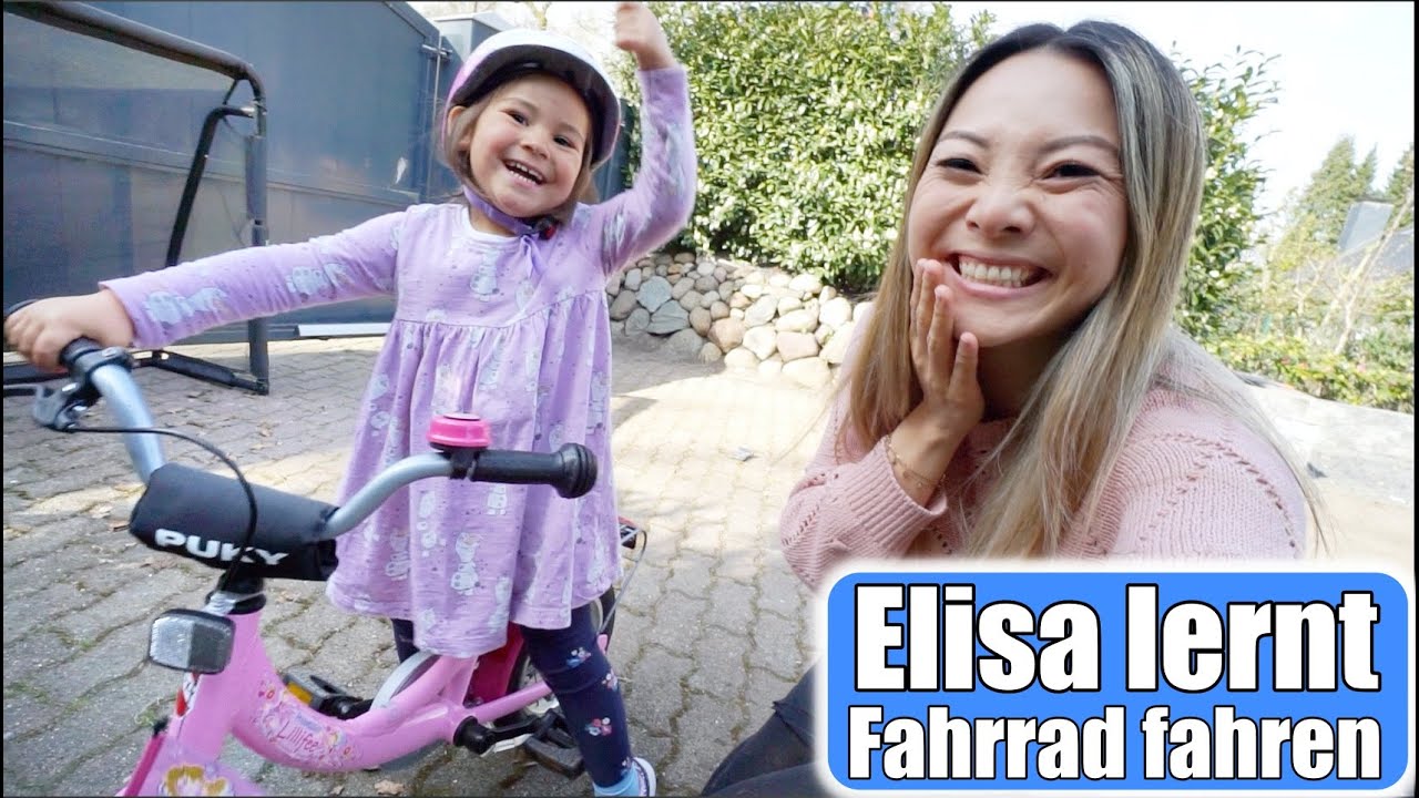 Elisa lernt Fahrrad fahren 😍 Aufregung vor Frauenarzt Untersuchung | Spontan VLOG | Mamiseelen