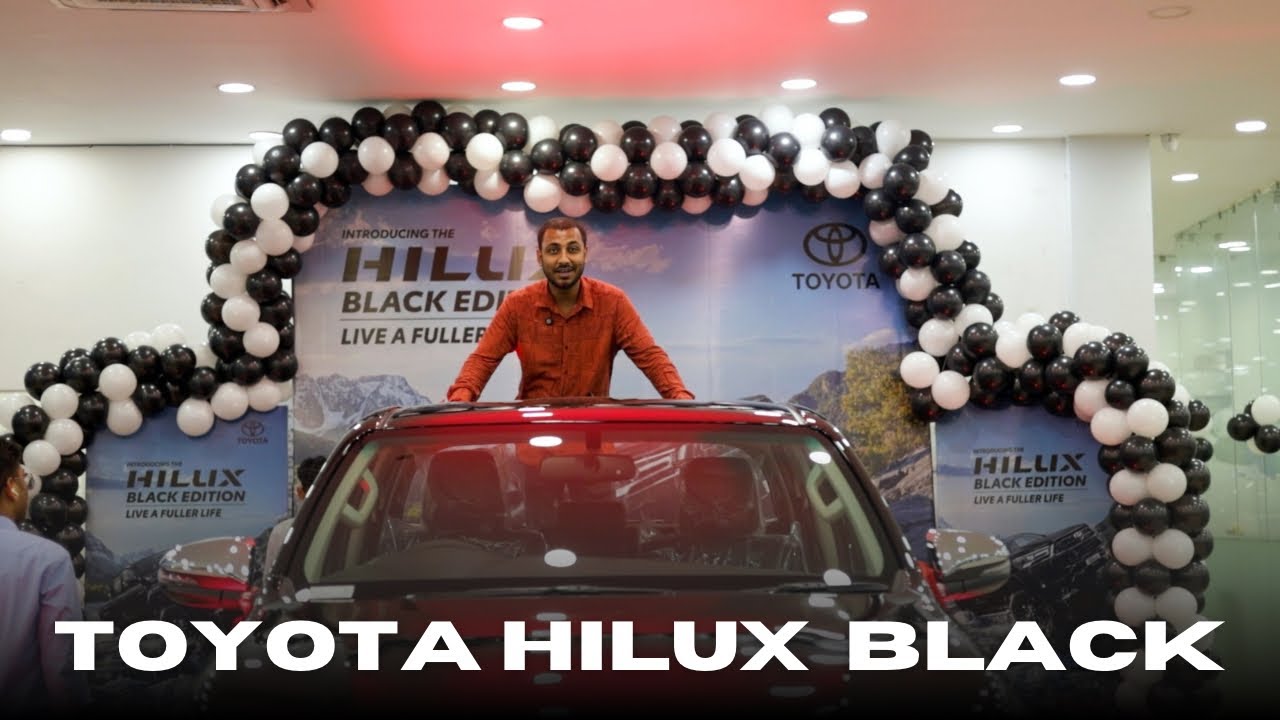 Toyota Hilux Black Edition Launched | First Look