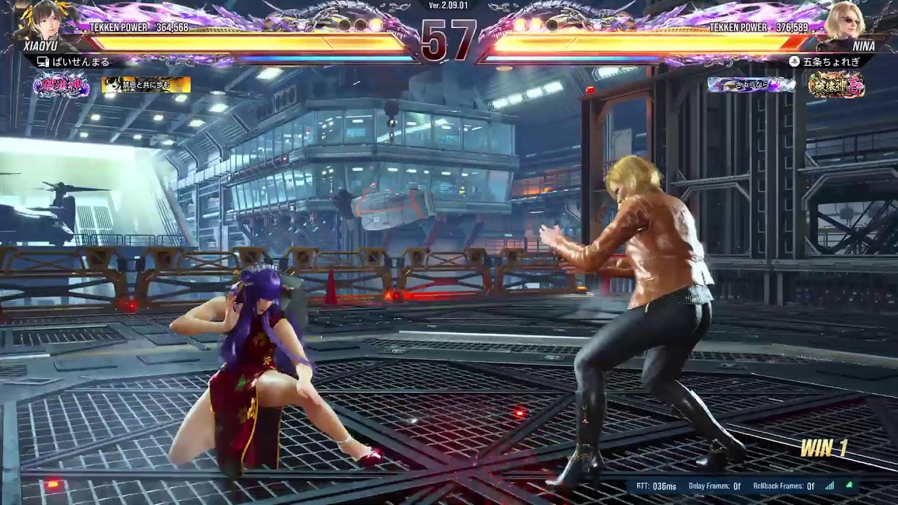 [鉄拳8/tekken8] [ニーナ/nina]　　ランクマ　　※固定10先募集
