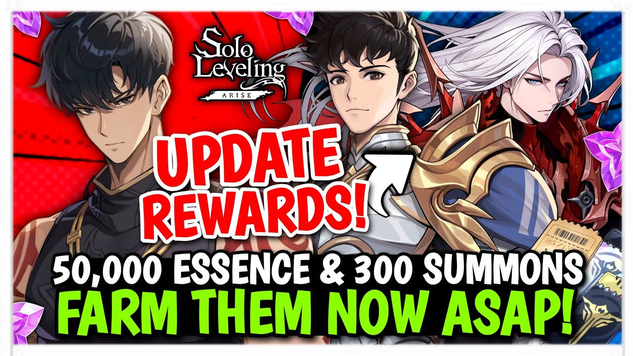 YOU CAN GET 50,000 ESSENCE STONES & 300+ SUMMON TICKETS FROM IGRIS UPDATE - Solo Leveling: Arise