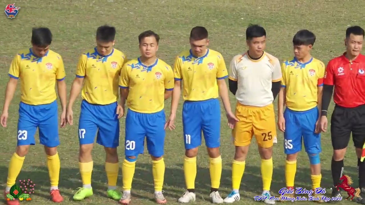 🏆 Giải Bóng Đá TDP Kẹm Mở Rộng Mừng Xuân Bính Ngọ Năm 2026.⚔️FC Kẹm - FC Đài Sơn.
