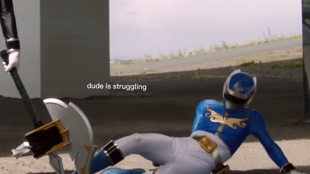 Power Rangers Megaforce but I edited it out of context Pt.1