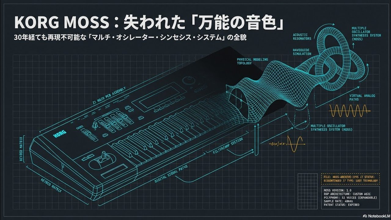 失われた万能の音色 ― KORG MOSS音源の誕生と終焉