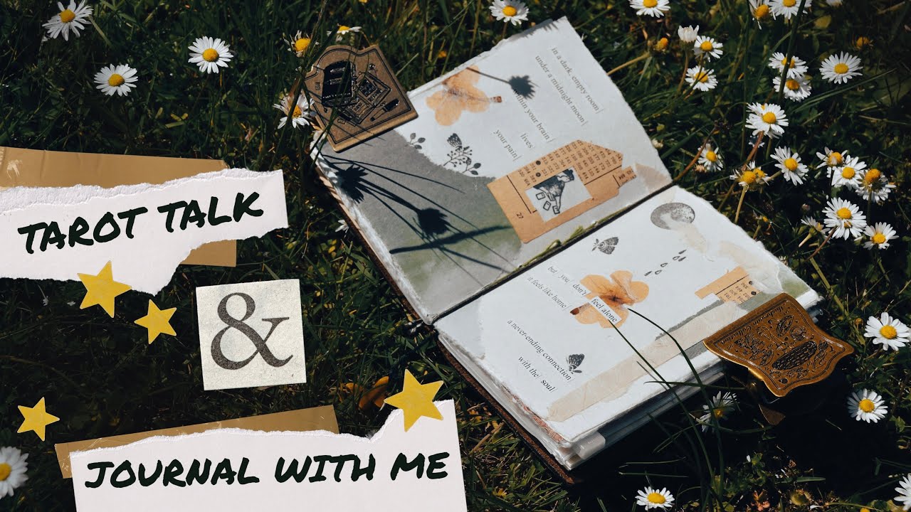 Café Analog stamps, tarot cards, & quiet days • Journal with me • Found poetry in passport TN