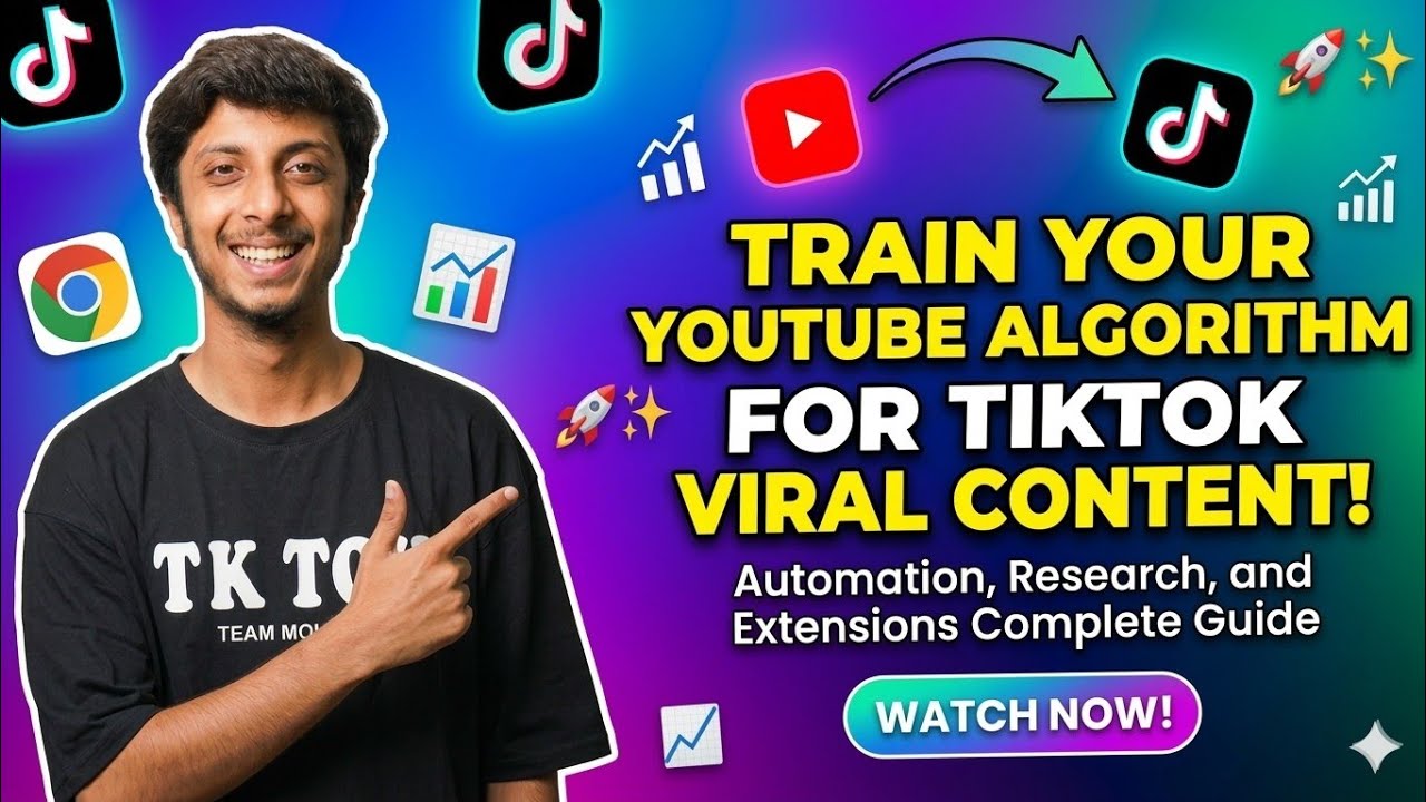 🚀 Train Your YouTube Algorithm to Find Viral TikTok Content