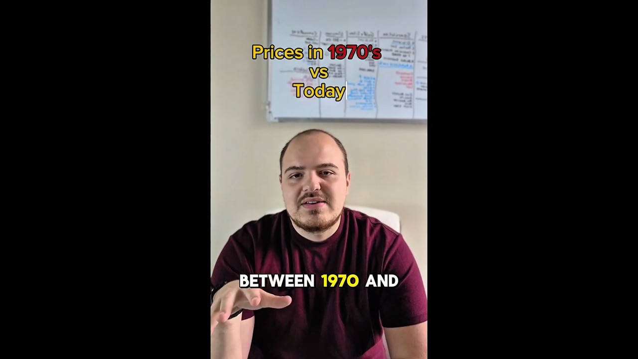 Prices in 1970 vs TODAY