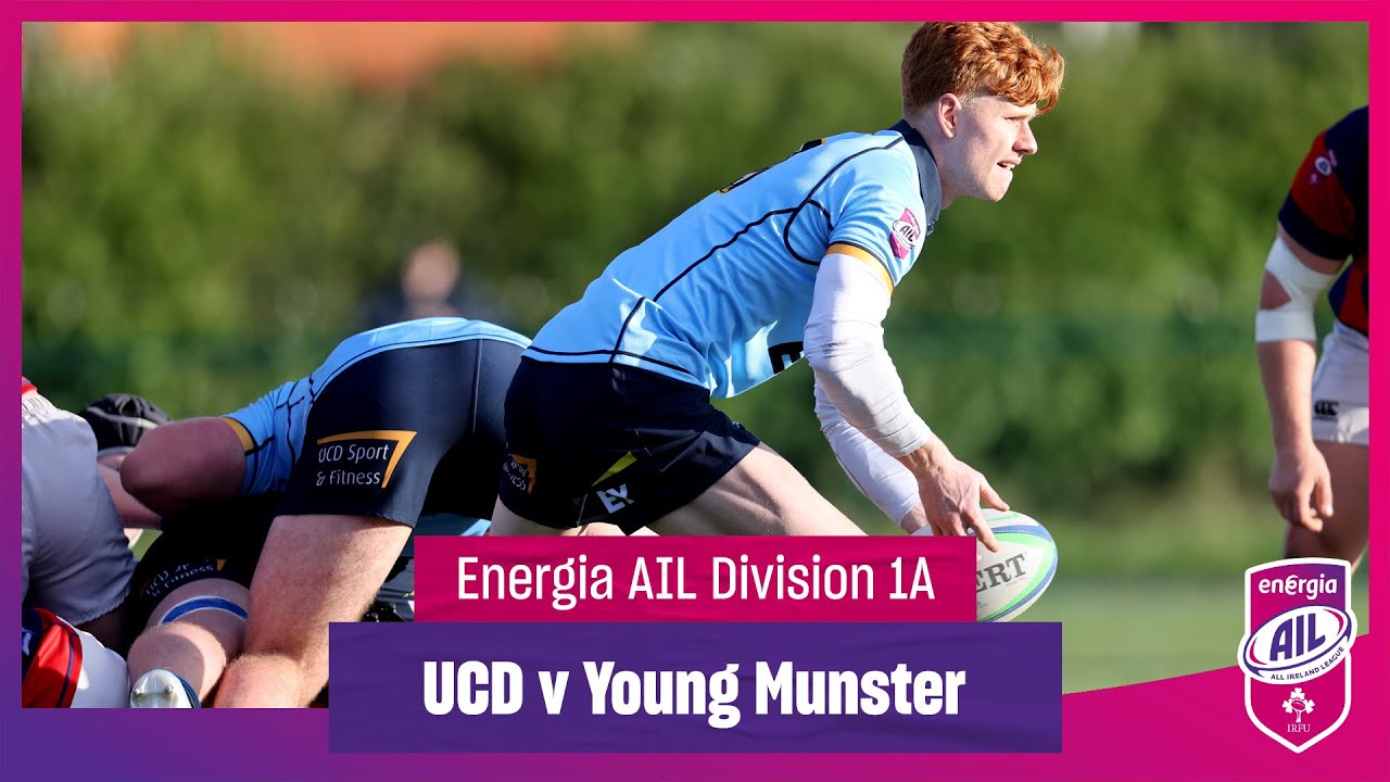 UCD v Young Munster - #EnergiaAIL Highlights Men's Div 1A Rd 6