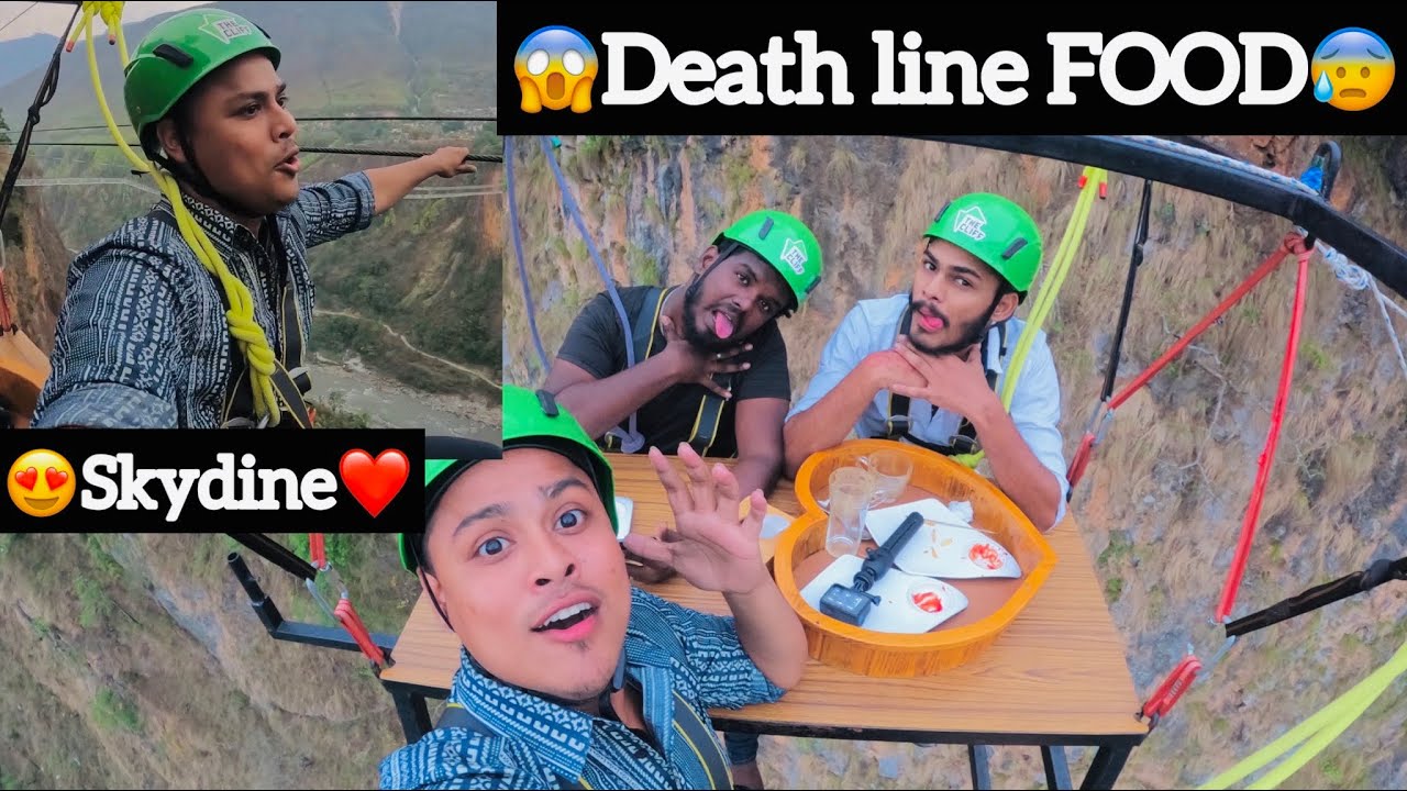 😱Death line Food😰 | Sky dine😍 | Nepal Ride🔥 | @Contentillamamey. | Aj | Tamil | Ninja 650