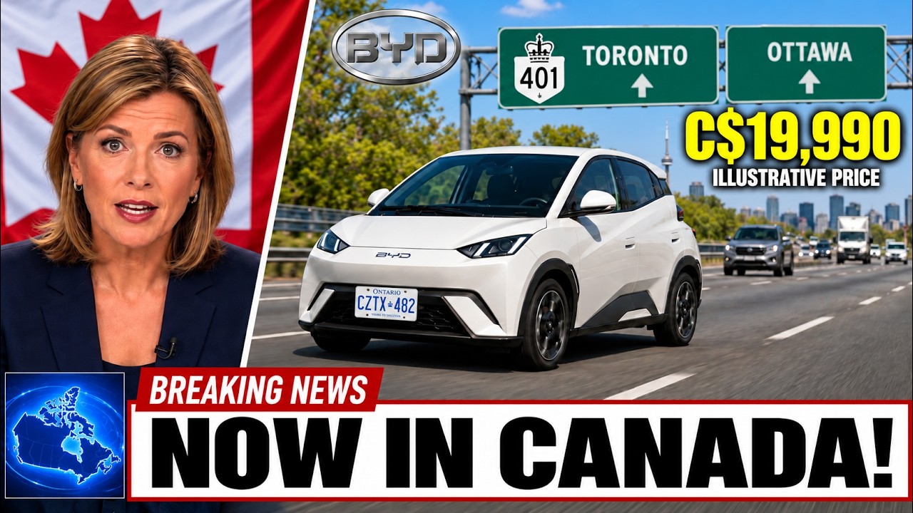 China&rsquo;s $19,990 EV Is About to Hit Canada &mdash; Toyota & Tesla Are in Trouble!