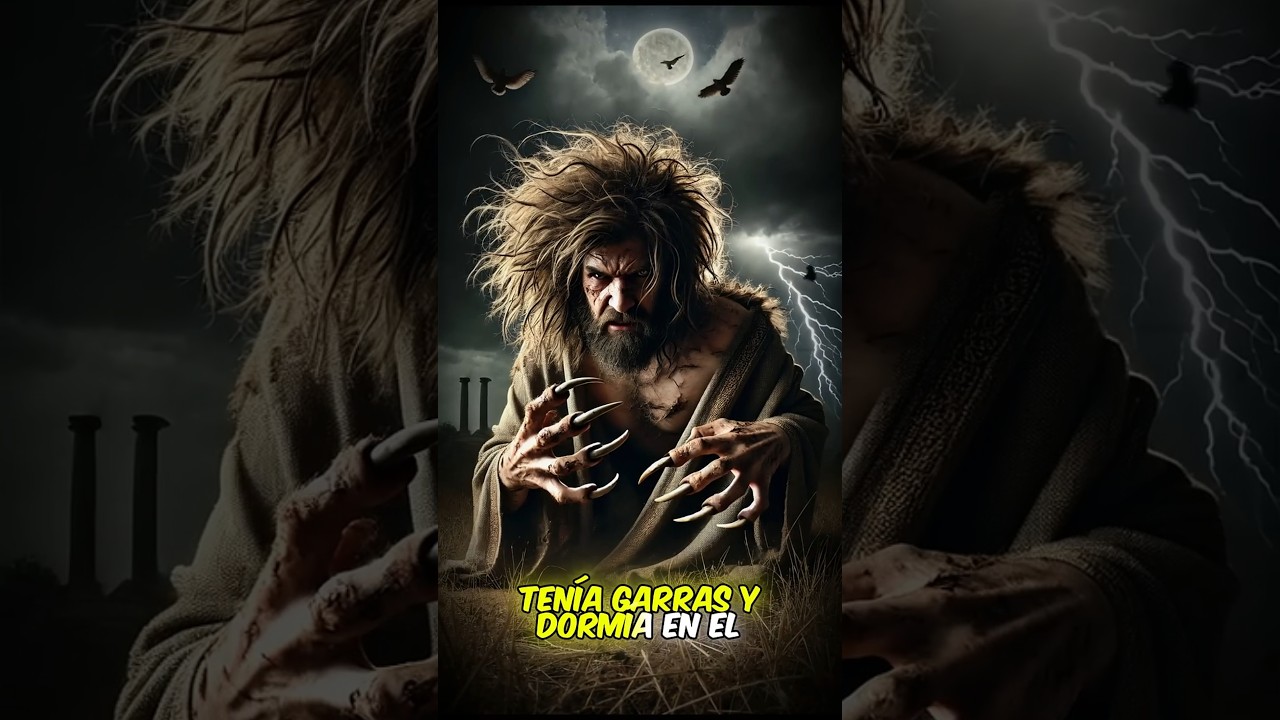 &iquest;Sab&iacute;as que NABUCODONOSOR pas&oacute; de REY a BESTIA? 🐾✨
