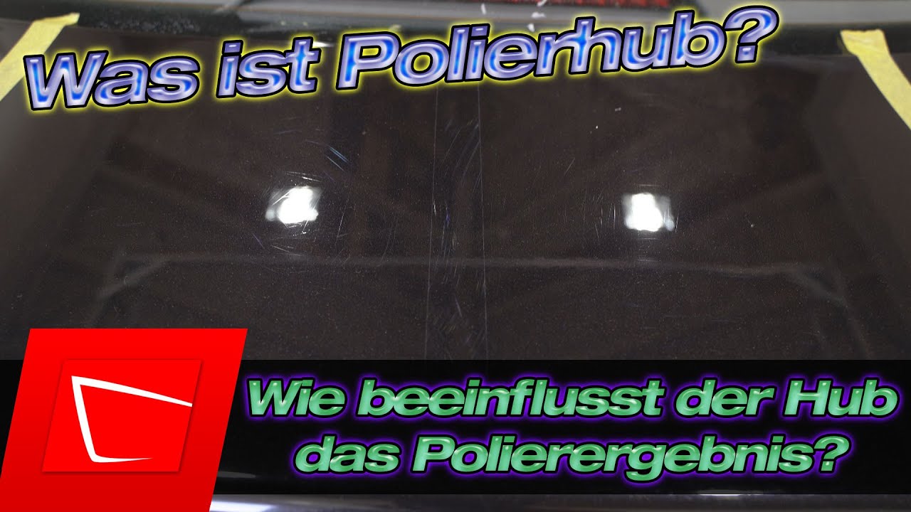 Was ist eigentlich Exzenter-Polierhub?  9mm ? 15mm ? 21mm? Was leistet Polierhub wirklich?
