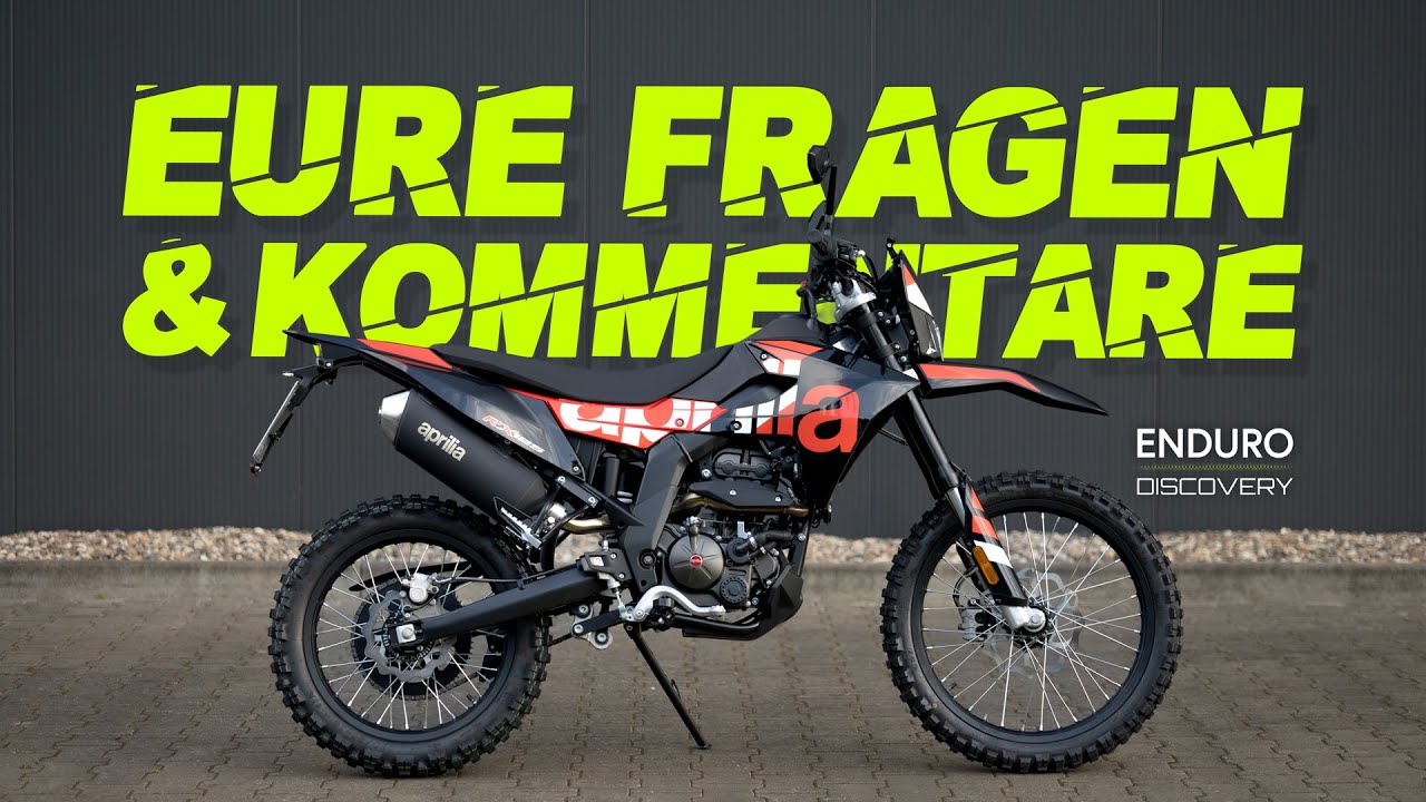 Eure Fragen und Kommentare zur 2025 Aprilia RX 125 | 4K POV | Enduro Discovery #30