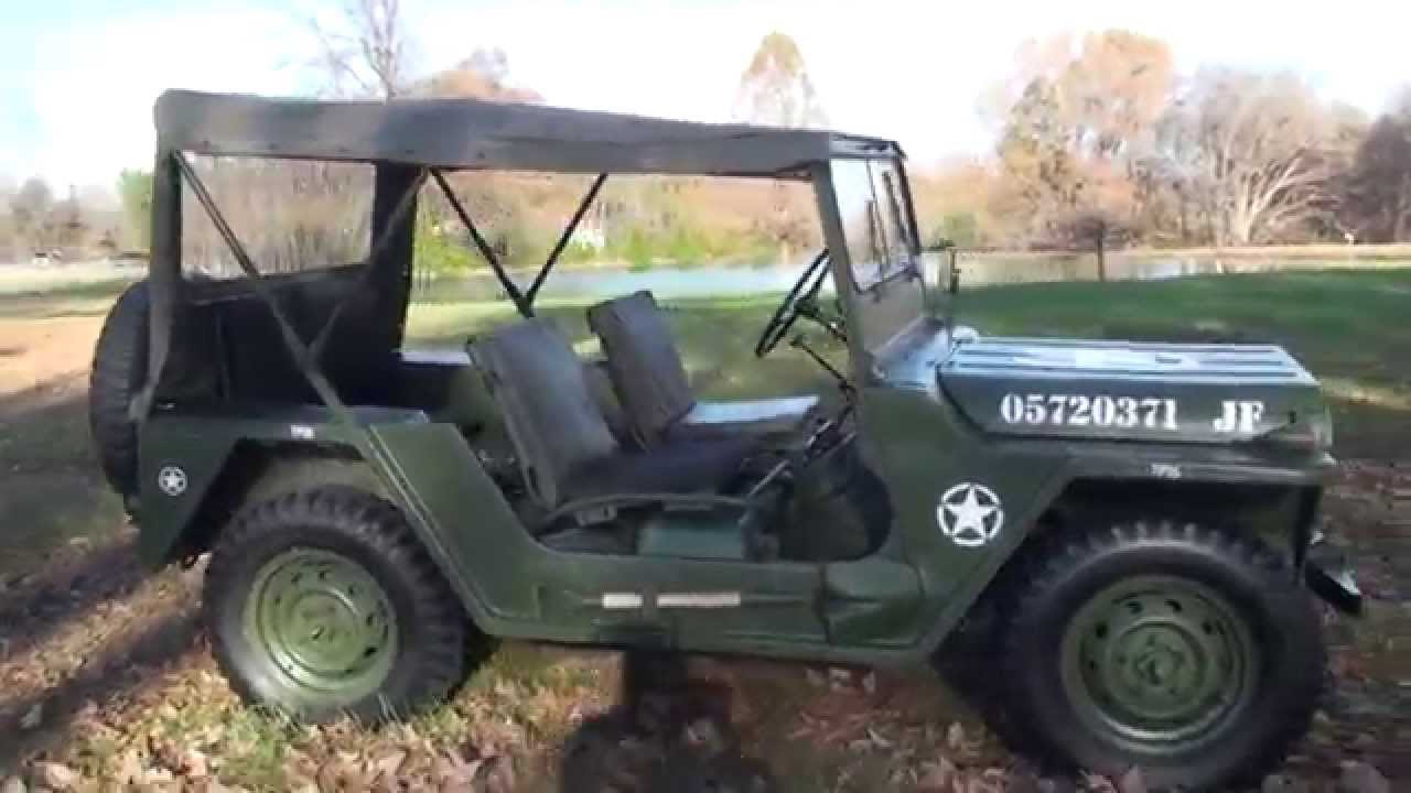 HD VIDEO 1967 MILITARY JEEP M151 ARMY NAVY AIR FORCE A1 A2 RESTORED FOR SALE SEE WWW SUNSETMOTORS C