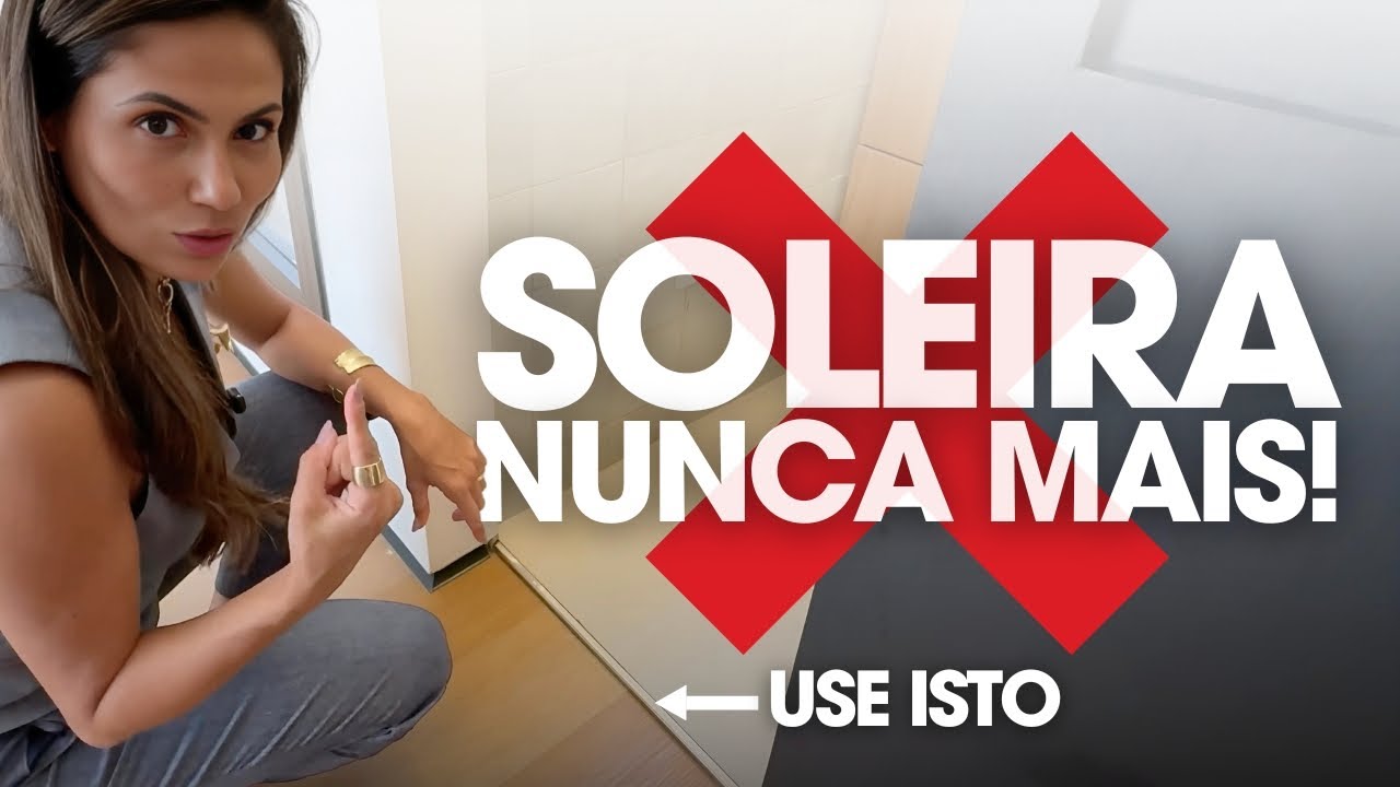 FILETES METÁLICOS e RALOS para uma Obra sem Erros! Não use soleiras.