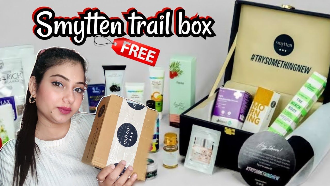 Smytten free sample review|| trail box unboxing || Smytten free gifts #smytten #smyttenfreeproducts
