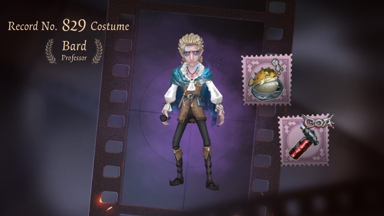 Identity V | Professor’s First Essence Skin is Actually Quite Amazing! “Bard” Gameplay!