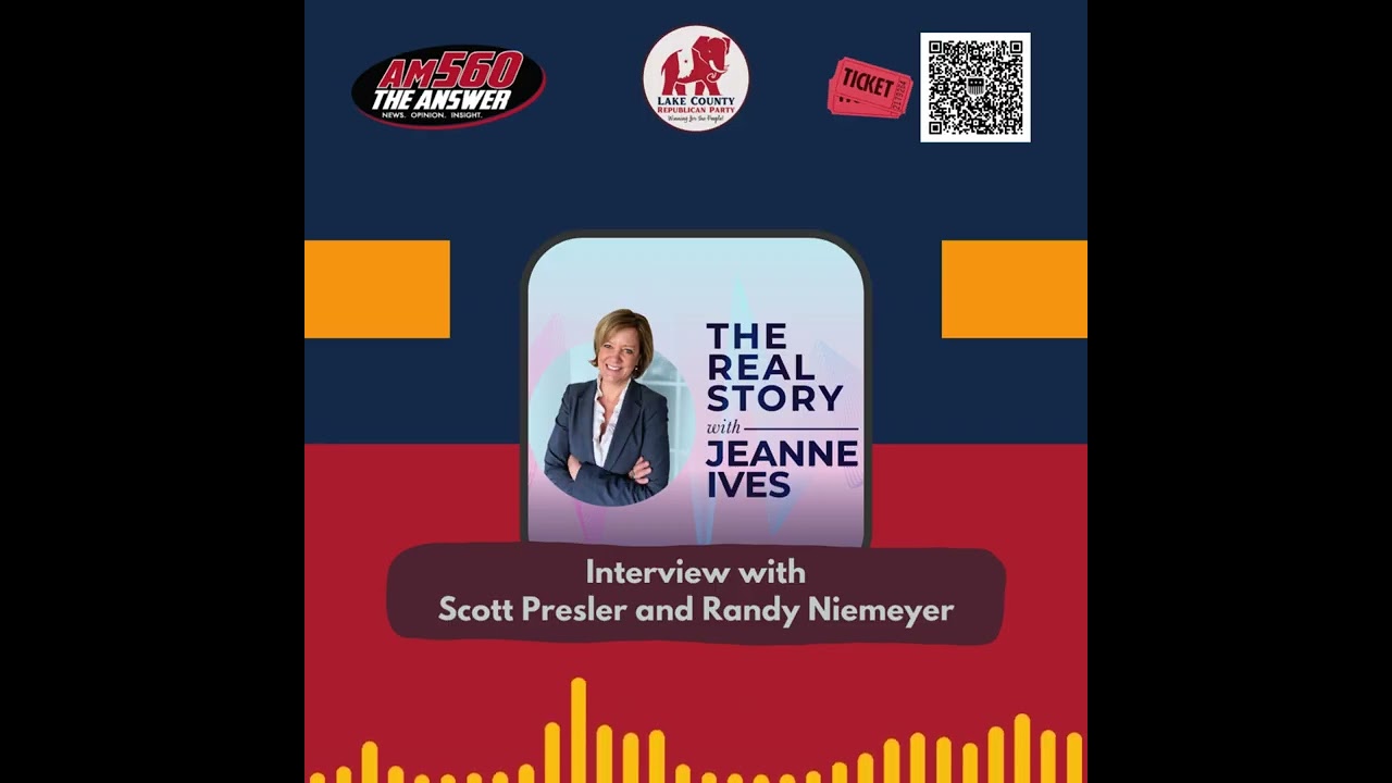 Scott Presler & Randy Niemeyer on "The Real Story" with Jeanne Ives