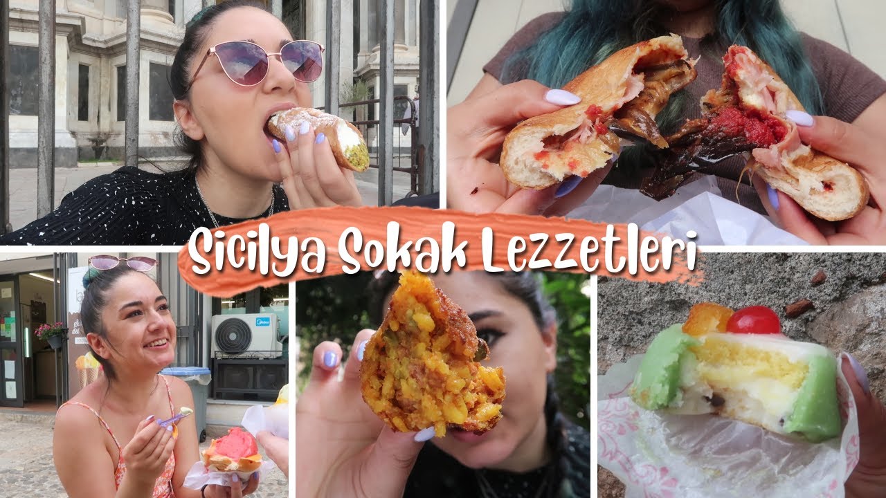SİCİLYA SOKAK LEZZETLERİ 🇮🇹🇮🇹🇮🇹