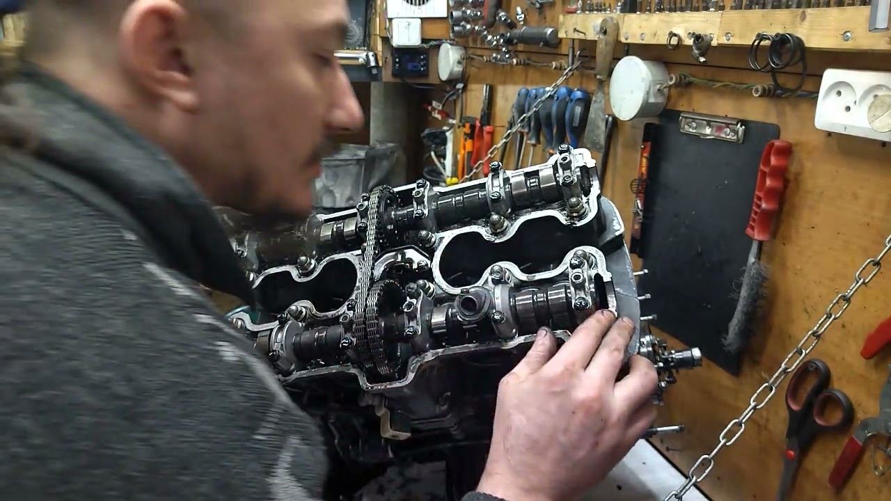 Разбор кастом мотора от Honda CB650-750. Ч1