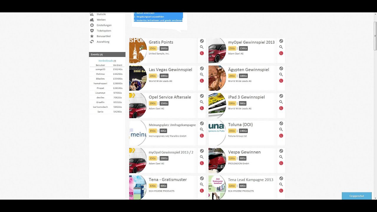 [7Goods] Online Geld verdienen! (paid4lead)