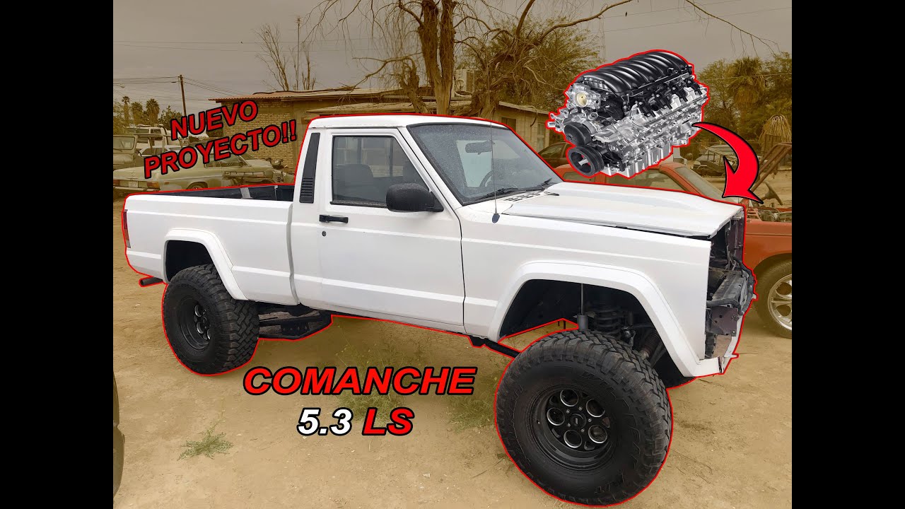 Jeep comanche 5.3 Ls , un swap poderoso!!