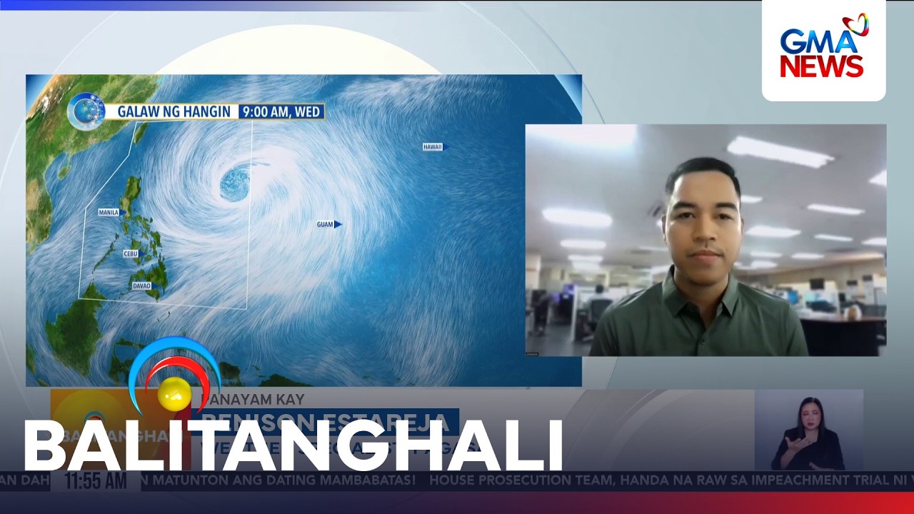Panayam kay Benison Estareja, Weather Specialist, PAGASA (July 03, 2026) | Balitanghali
