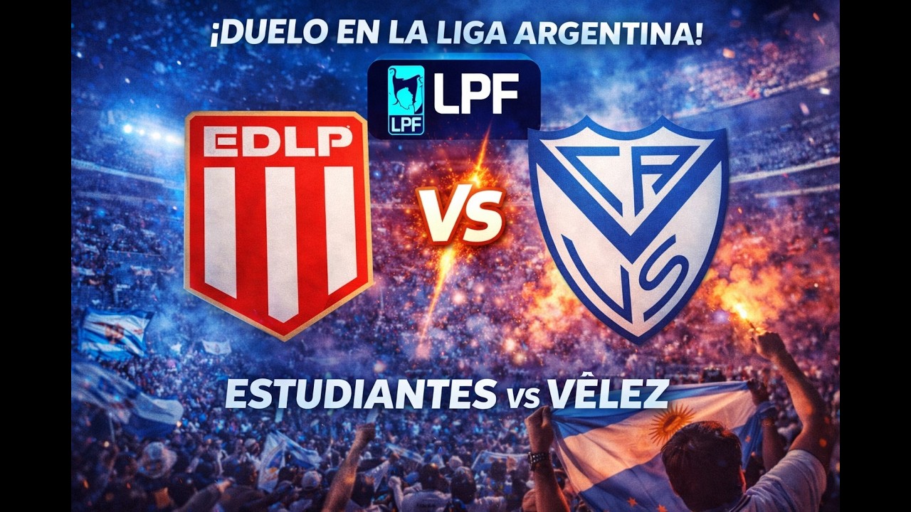 ESTUDIANTES LP VS VELEZ | LIGA ARGENTINA | En vivo