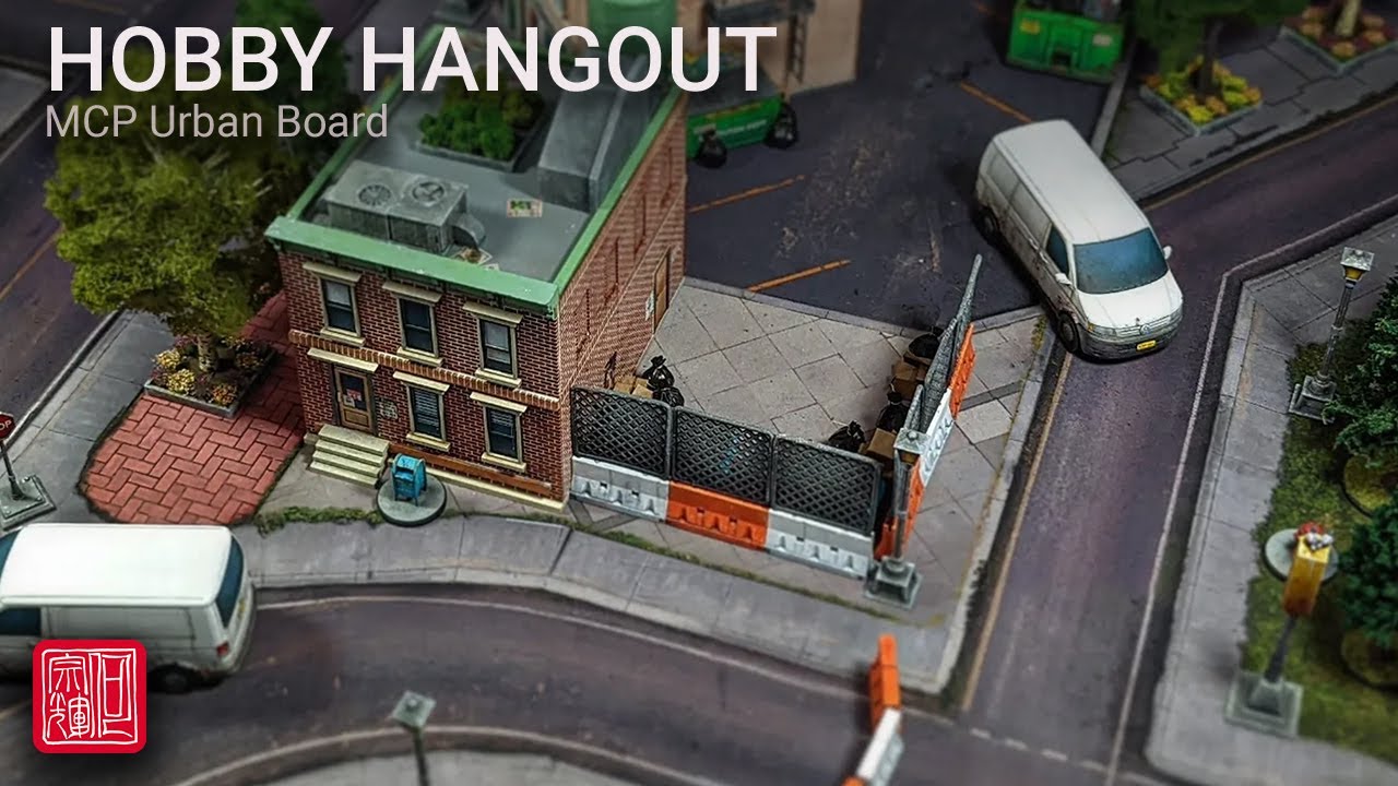 Marvel Crisis Protocol Urban Board | Hobby Hangout
