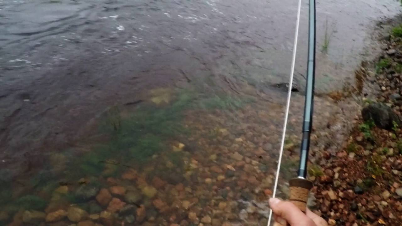 On The Kalix River, at Jockfall. Attempt #1