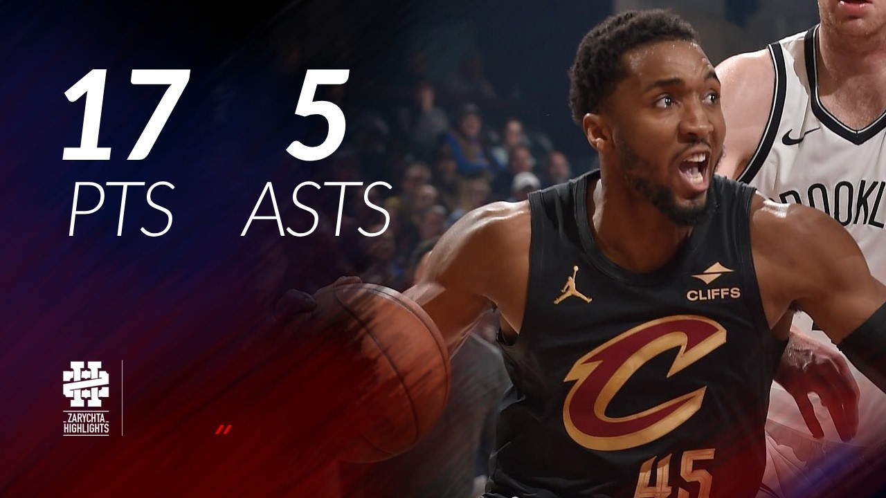 Donovan Mitchell 17 pts 5 asts vs Nets 25/26 season