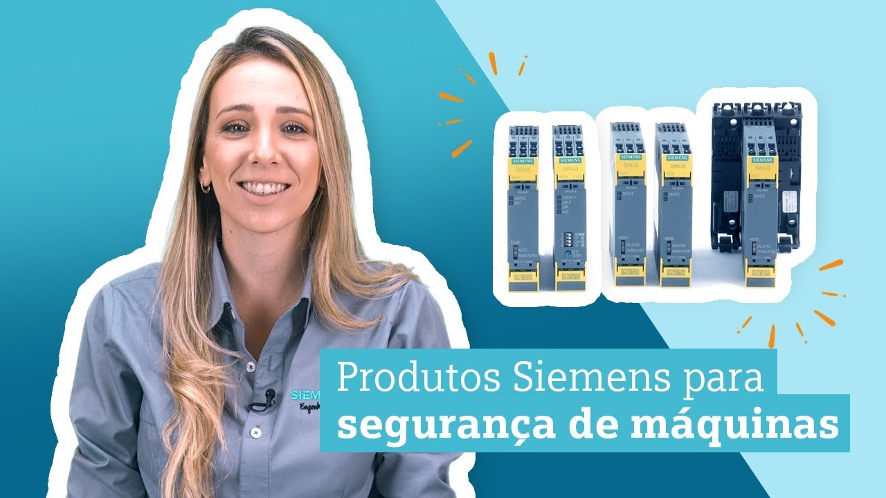 Equipamentos e componentes para segurança de máquinas | Siemens | NR12