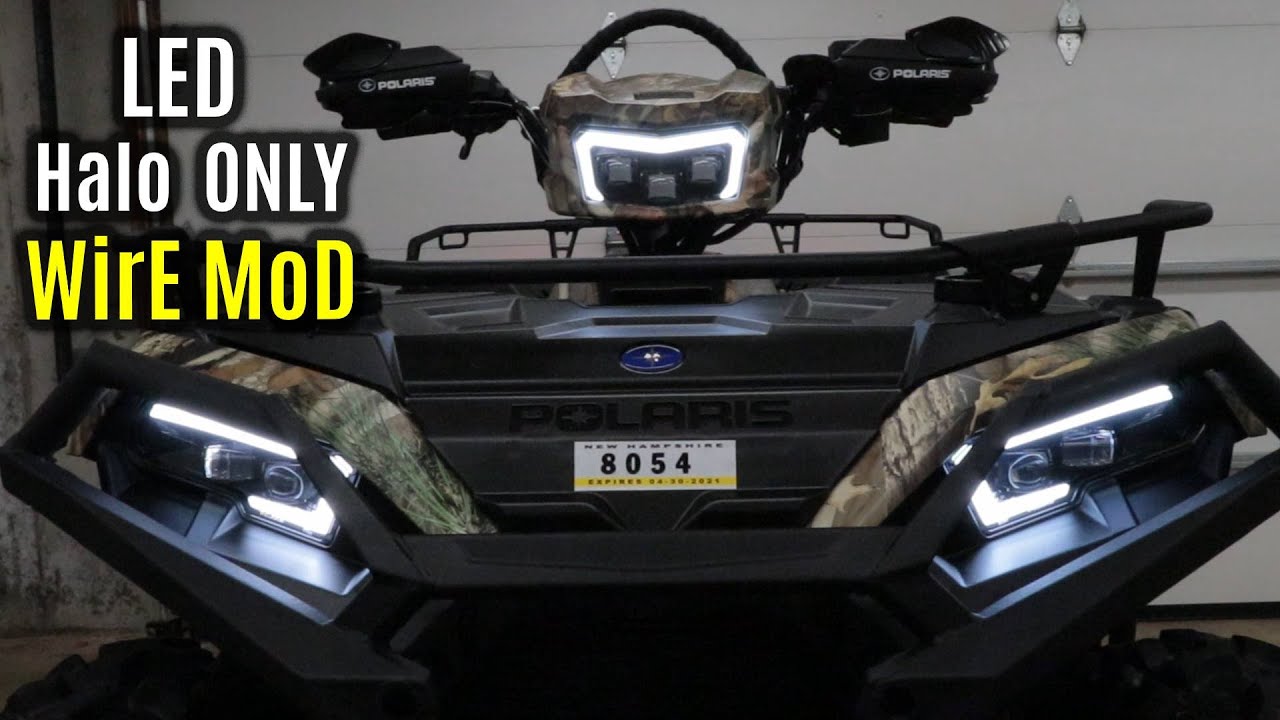 LED Halo ONLY Custom Headlight Harness | POLARIS Sportsman 450 570 850 1000 XP 2884859