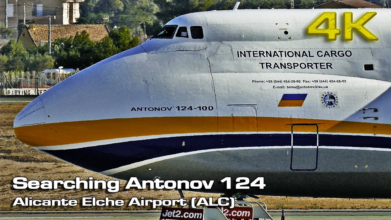 Searching Antonov 124 (Alicante Elche Airport)