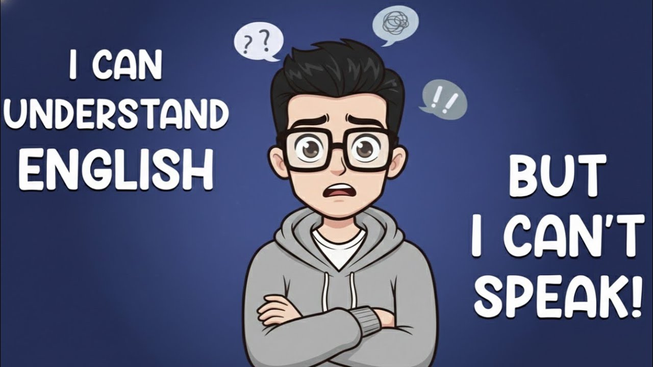 I Can Understand English, But I Can't Speak? | English Learning Podcast