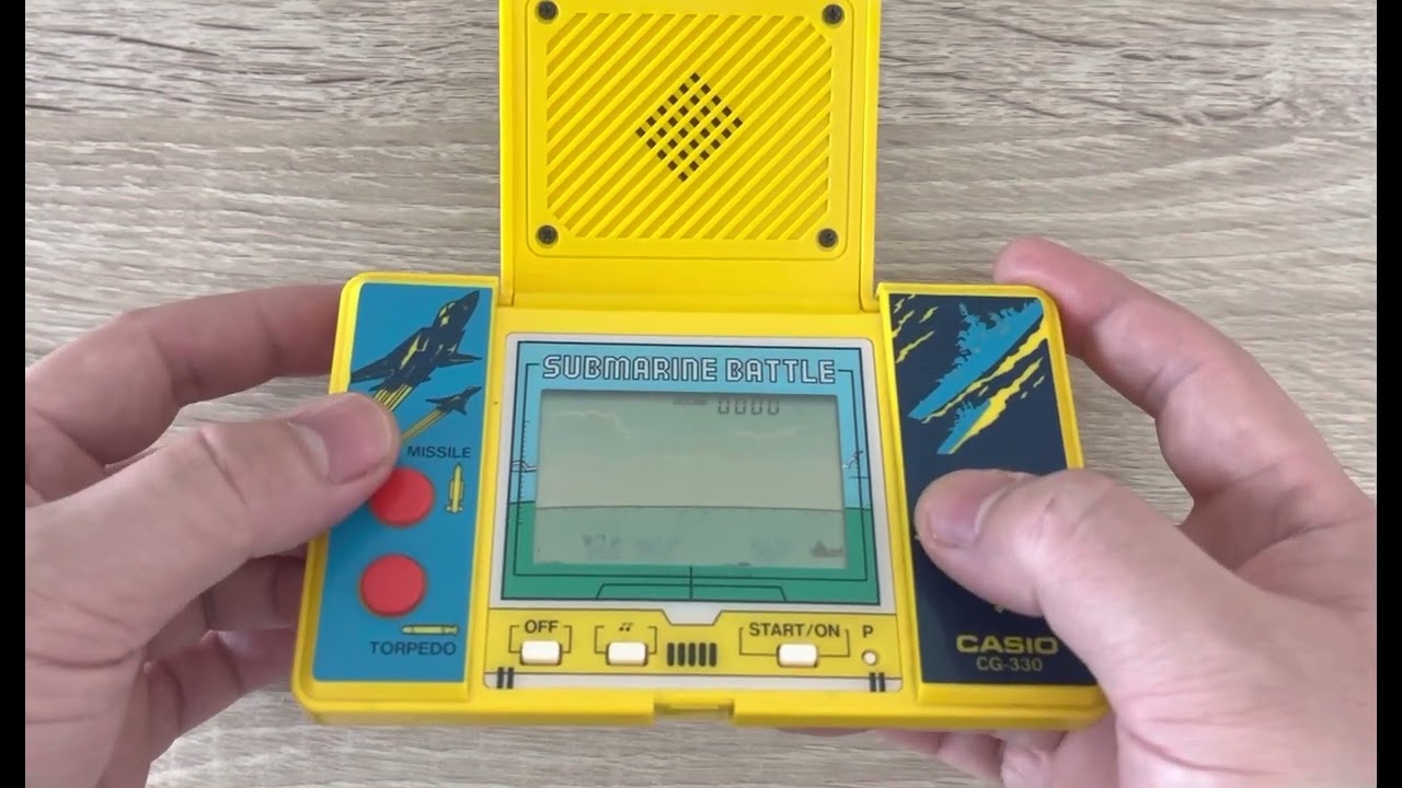 Submarine battle  casio cg-330 VINTAGE 1985