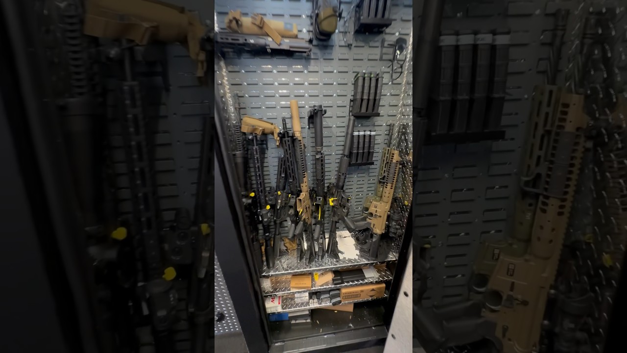 Shooting range under the Las Vegas strip Ferris wheel