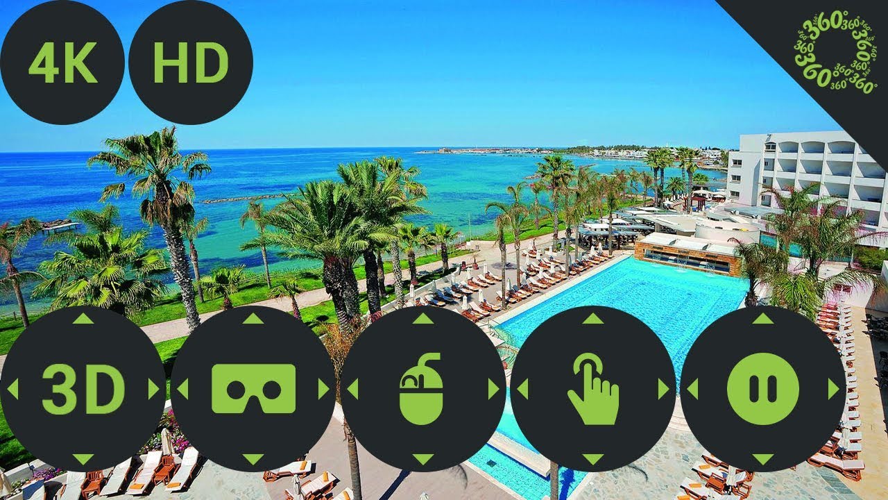 3D Hotel Alexander The Great Beach Hotel. Cyprus, Paphos
