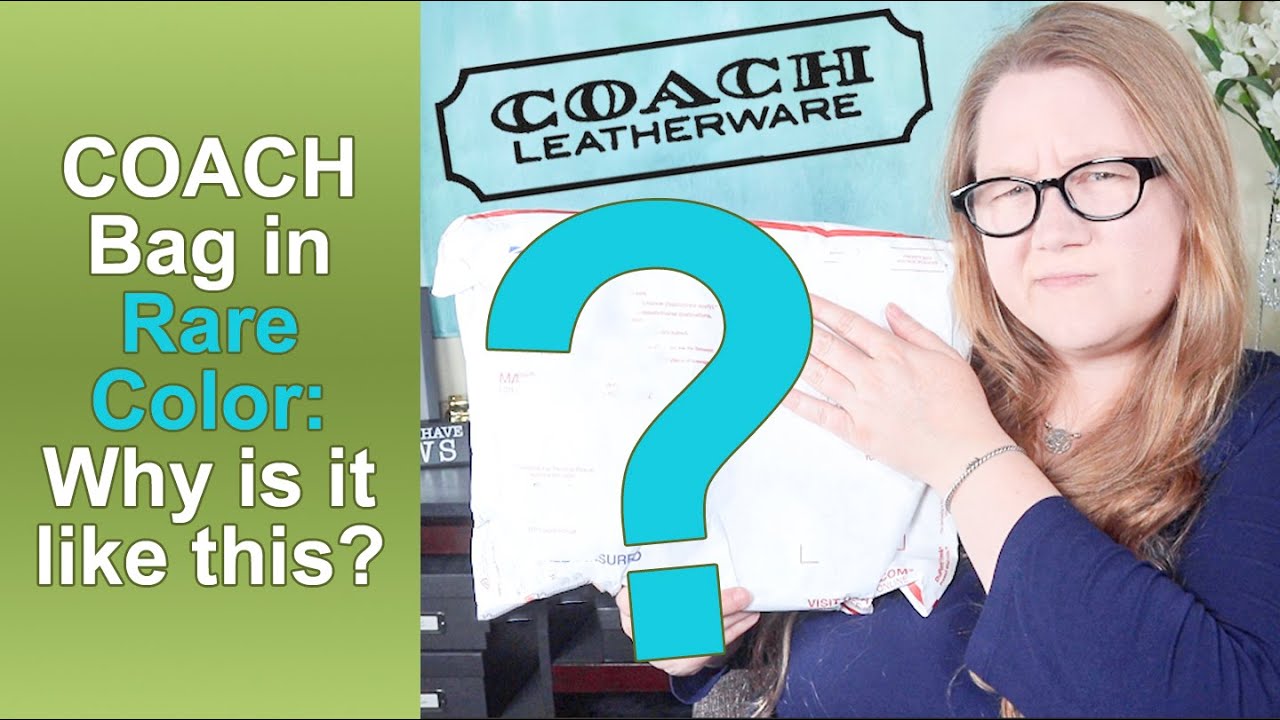 UNBOXING: Rare Vintage Coach Classic Pouch in Blue || Autumn Beckman