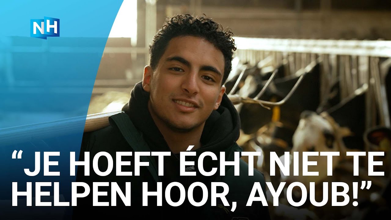 Boer Ayoub likt ijs, 'helpt' een varkensboer en maakt kaas