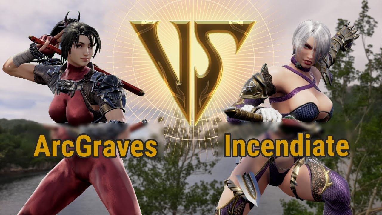 ArcGraves (Таки) VS Incendiate (Плющ) | Соулкалибур VI