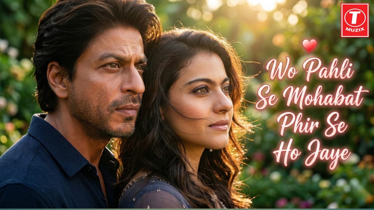Wo Pahli Se Mohabat | Shah Rukh Khan & Kajol | Romantic Love Song | Bollywood Style | Ultra HD