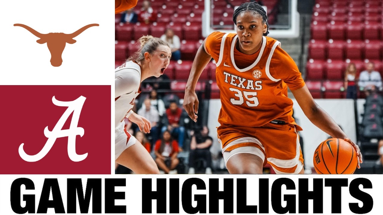 #4 Texas vs Alabama Highlights | Women's Basketball | College Basketball 2026