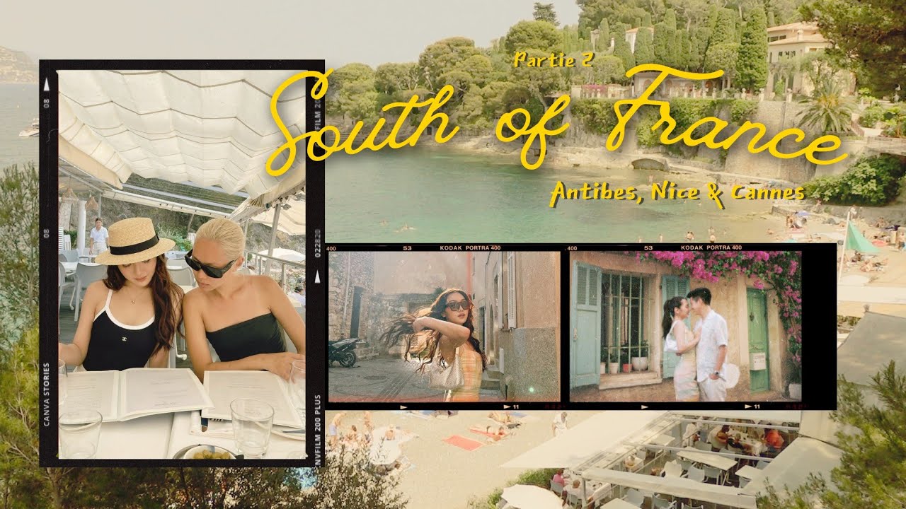 Vi vu đến vùng biển của miền nam nước Pháp 🌊 South of France Vlog Vol. 2 | Chloe Nguyen