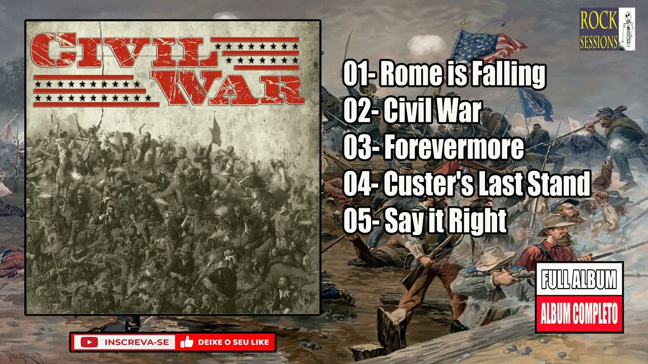 💀 CIVIL WAR -  CIVIL WAR  ( Full Album )  (HQ)
