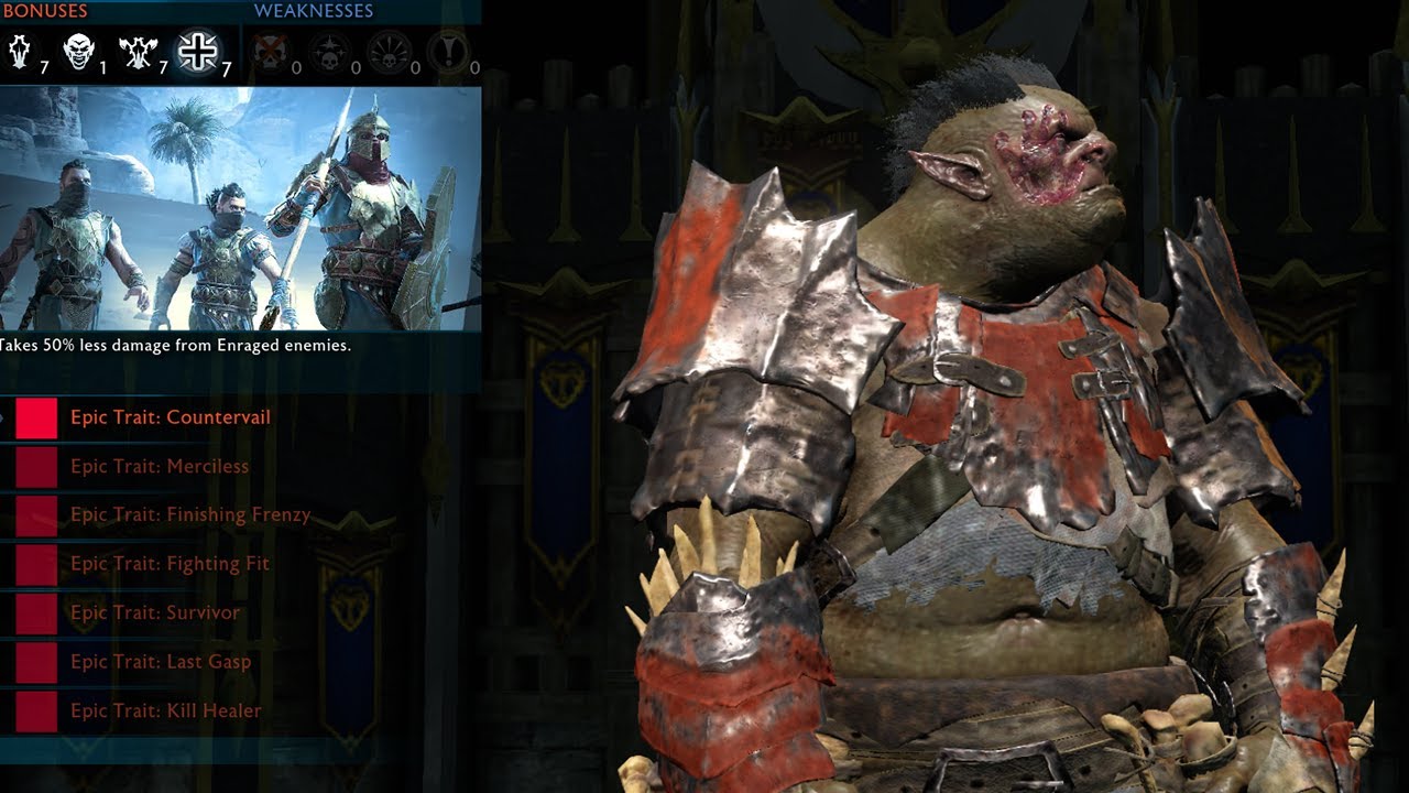 Easily Killing Hacked Orc In Vendetta | Shadow of War