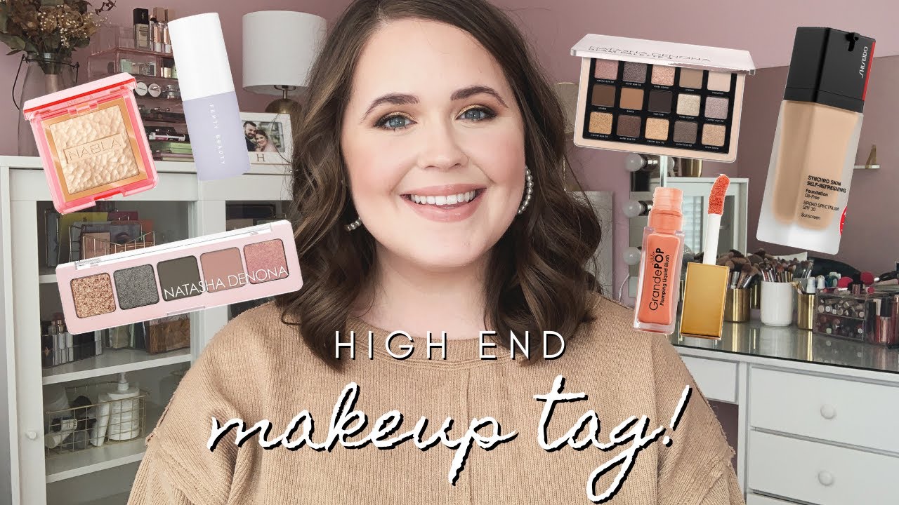 THE HIGH END MAKEUP TAG | Best brand? Overrated? Worth your money? | emilysmakeupbag